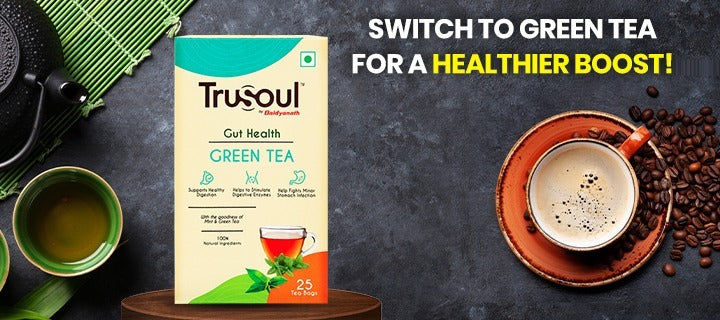 Top 5 Reasons to Switch from Coffee to Green Tea