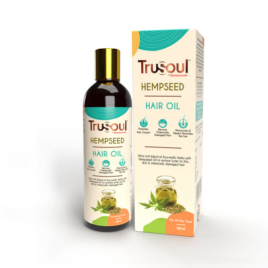 TruSoul Hemp Seed Hair Oil, 100ml